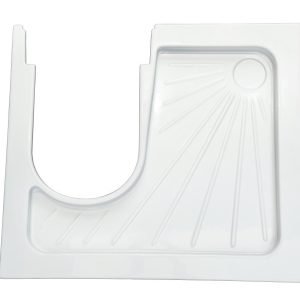 Shower tray 800mm by 700mm - For use with Freucamp Swivel Cassette Toilet