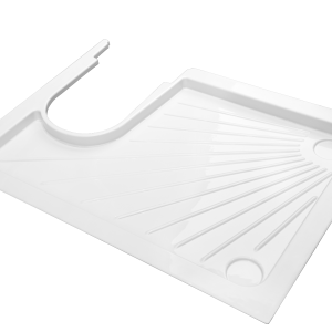 Shower Tray 800mm by 1100mm - For use with Freucamp Swivel Cassette Toilet