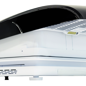 Freucamp PLusFan - Black / Smoked- 400mm x 400mm With LED Lights