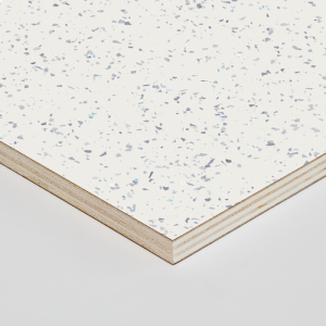 Gloss White Spark Lightweight Furniture Ply 2440x1220x15mm - Morland
