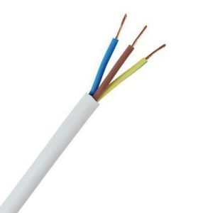 3 core cable 2.5mm 230v Per Metre