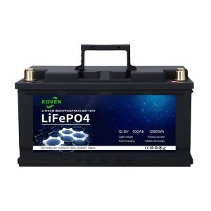 Koven Lithium 100Ah - Under Seat Low Box 12.8V
