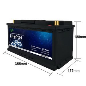 Koven Lithium 180Ah - Under Seat Low Box 12.8V